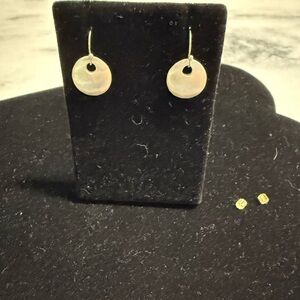 J.Jill Silver. Disc Earrings